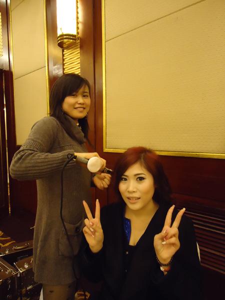20110119金酷游戲公司年會化妝造型